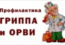 Профилактика гриппа